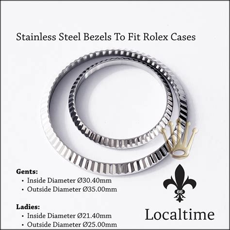 replacement bezels for rolex watches